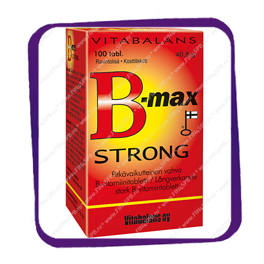 фото: B-Max Strong (Б-Макс Стронг) таблетки - 100 шт