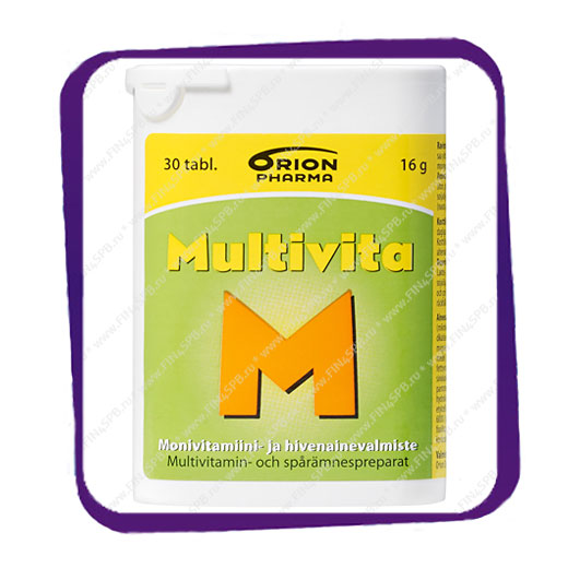 фото: Multivita M (поливитамины на каждый день) таблетки - 30 шт