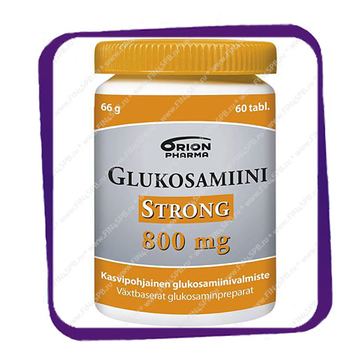 фото: Glukosamiini Strong 800 mg (Глюкозамин Стронг 800 мг - для суставов) таблетки - 60 шт