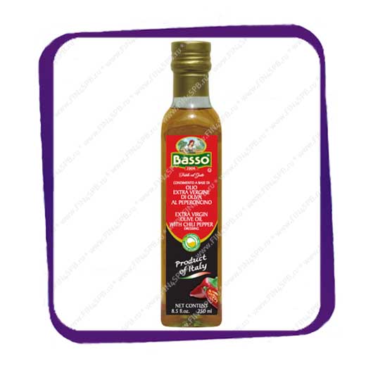 фото: BASSO - Extra Virgin Olive Oil with Chili Pepper