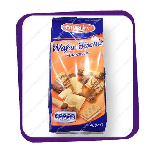 фото: Favorini - Wafer Biscuit - Assortment 400g