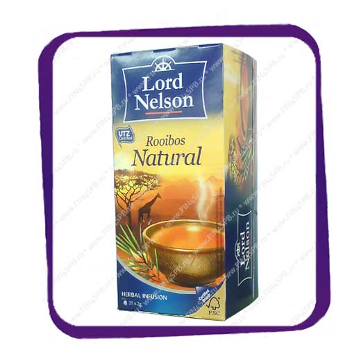 фото: Lord Nelson - Rooibos - Natural 25tb
