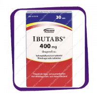 Ibutabs 400 Mg (Ибутабс 400 Мг) таблетки - 30 шт
