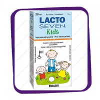 Lacto Seven Kids (Лакто Севен Кидс) жевательные таблетки - 20 шт