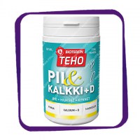 Bioteekin Teho Pii and Kalkki-D (Кальций, кремний, магний и витамин D) таблетки - 300 шт