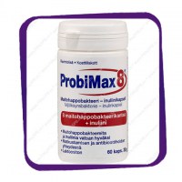 Probimax 8 Maitohappobakteeri (Молочнокислые бактерии и инулин) таблетки - 60 шт