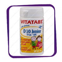 Vitatabs D 10 Junior (Витатабс Д 10 Джуниор) жевательные таблетки - 100 шт