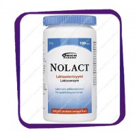 Nolact Laktaasientsyymi (Уменьшает непереносимость лактозы) капсулы - 100 шт