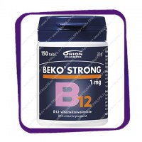 Beko Strong B12 1 mg (Беко Стронг B12 1 мг) таблетки - 150 шт