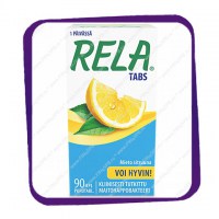 Rela Tabs Sitruuna (Рела Табс - кисломолочные бактери) жевательные таблетки - 90 шт