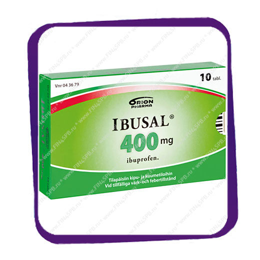 фото: Ibusal 400 Mg (Ибусал 400 Мг) таблетки - 10 шт