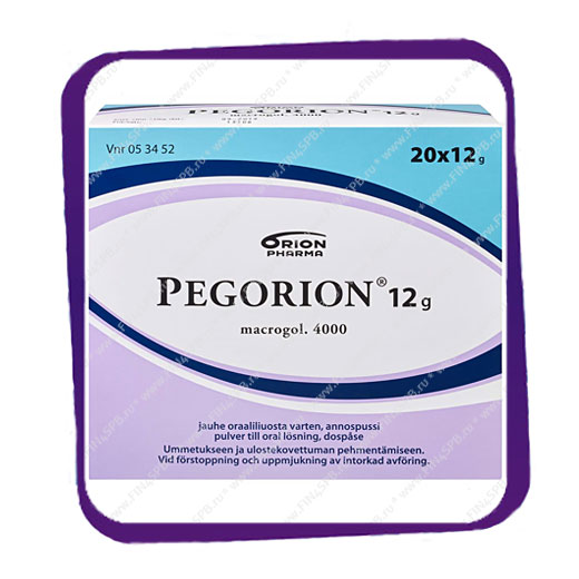 фото: Pegorion 12 g Jauhe (Пегорион 12 г порошок) саше - 20 шт