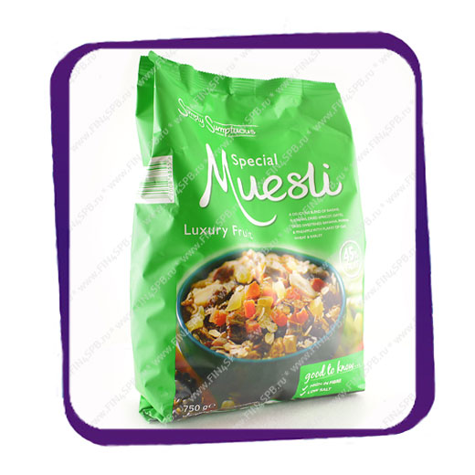 фото: Simply Sumptuous - Special Muesli - Luxury Fruit - 750g