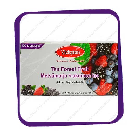 фото: Victorian Tea Forest Fruit (Чай Викториан Лесные Ягоды) - 100 пакетиков