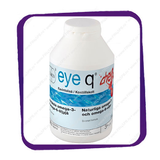 фото: Eye Q Chews (Витмины для глаз) жевательные таблетки - 360 шт