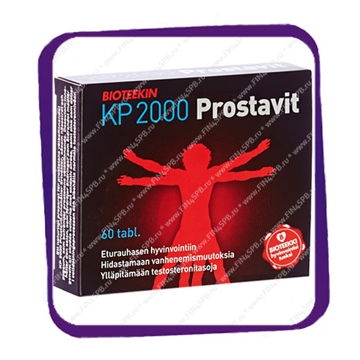 фото: Bioteekin KP 2000 Prostavit (Проставит KP 2000 для мужчин) таблетки - 60 шт