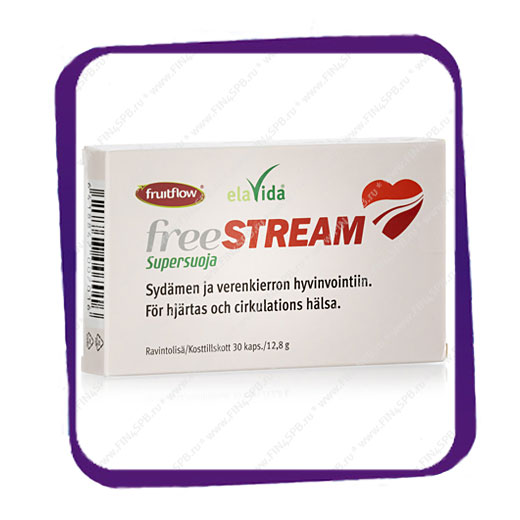 фото: Freestream Fruitflow Supersuoja (способствует здоровому кровообращению) капсулы - 30 шт