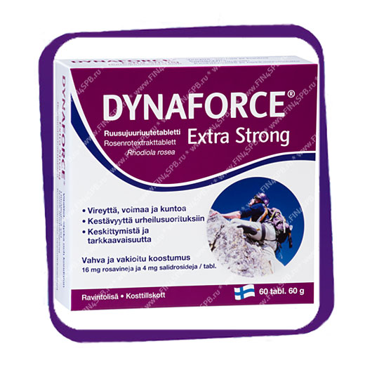 фото: Dynaforce Extra Strong (Динафорс Экстра Стронг) таблетки - 60 шт