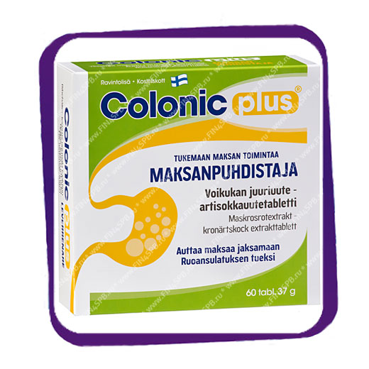 фото: Colonic Plus Maksanpuhdistaja (Колоник Плюс - для печени) таблетки - 60 шт