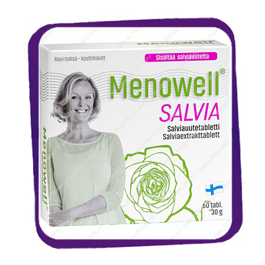 фото: Menowell Salvia (Меновел Салвиа - Шалфей) таблетки - 60 шт