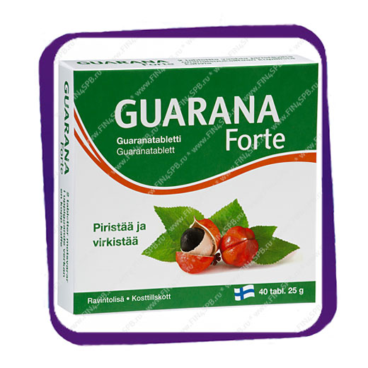 фото: Guarana Forte (Гуарана Форте) таблетки - 40 шт