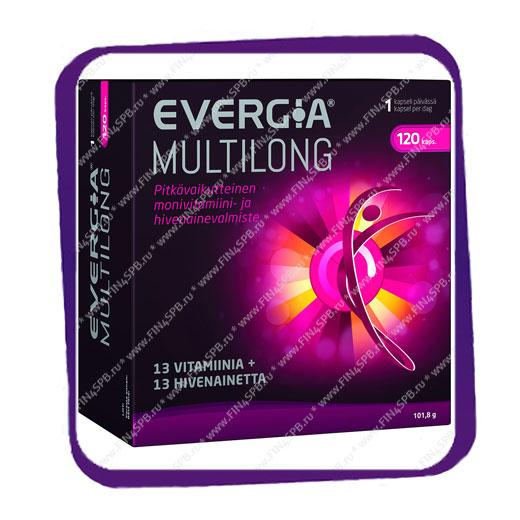 фото: Evergia Multilong (комплекс с рутином) капсулы - 120 шт