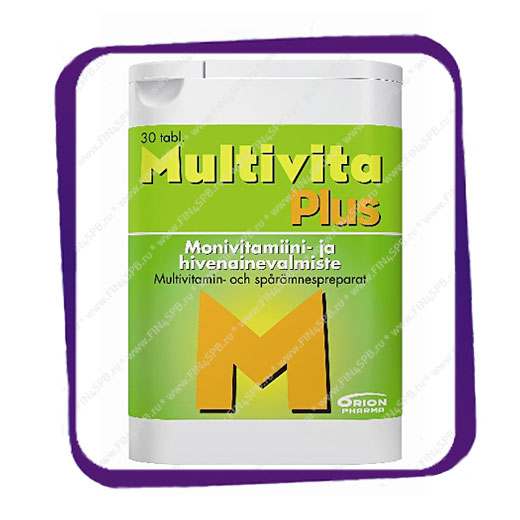 фото: Multivita Plus M (Мультивита плюс М - поливитамины для пожилых) таблетки - 30 шт