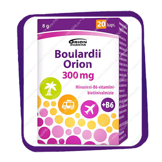 фото: Boulardii Orion 300 Mg (Боулардии Орион 300 Мг) капсулы - 20 шт