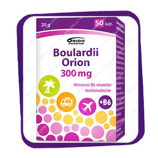 фото: Boulardii Orion 300 Mg (Боулардии Орион 300 Мг) капсулы - 50 шт