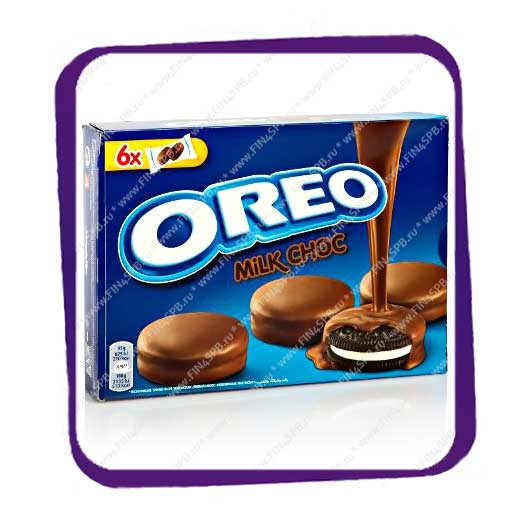 фото: Oreo - Milk Choc - печенье Орео в молочном шоколаде - 246g