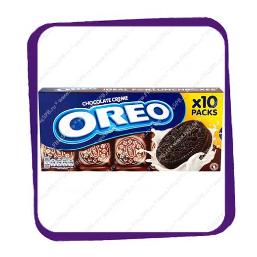 фото: Oreo - Chocolate Creme - 220g. - печенье с шоколадной начинкой