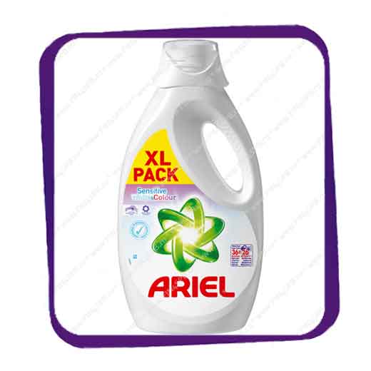 фото: Ariel Sensitive white & colour 1,82L