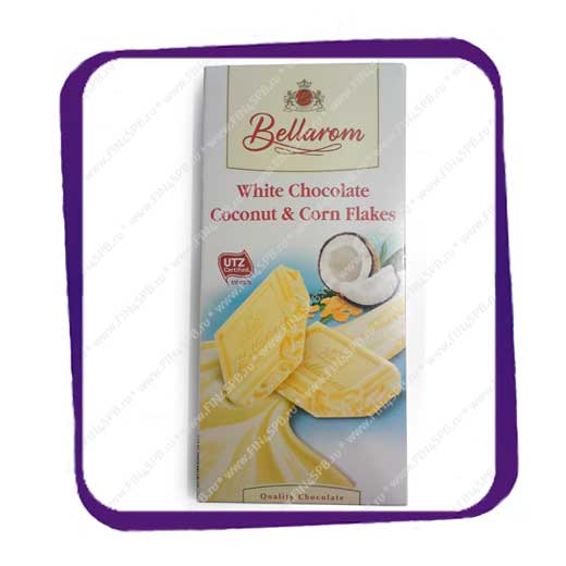 фото: Bellarom White Chocolate Coconut and Corn Flakes