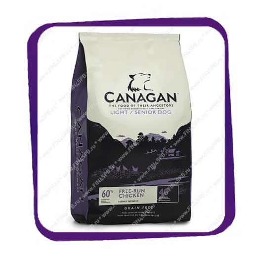 фото: Canagan Free-Run Chicken - Light - Senior Dog - 12kg