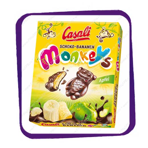 фото: Casali Schoko-Bananen Monkeys 140gr.