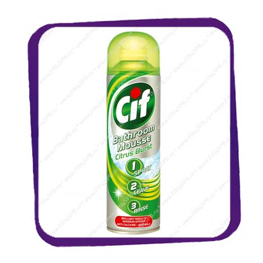 фото: Cif - Bathroom Mousse Citrus