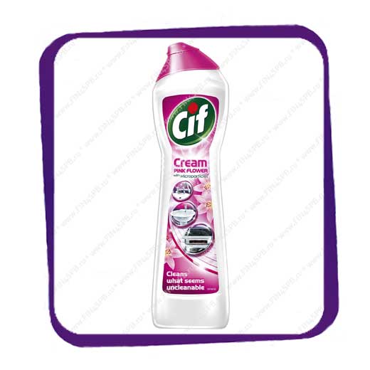 фото: Cif - Cream Pink Flower 500 ml.