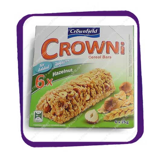 фото: Crowni - Cereal Bars Hazelnut