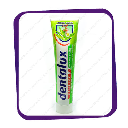 фото: Dentalux Complex 3 Herbal Fresh 125ml - зубная паста