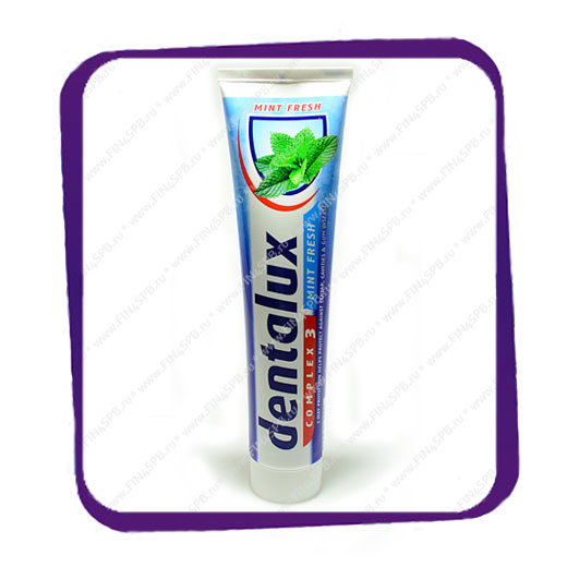 фото: Dentalux Complex 3 Mint Fresh 125ml - зубная паста