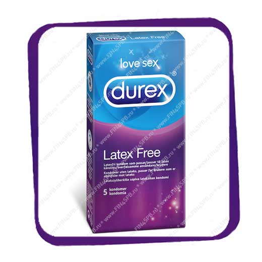 фото: Презервативы Durex - Latex Free - 5 kpl