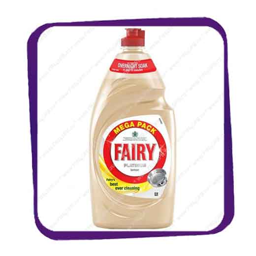 фото: Fairy Platinum - Lemon 900 ml. - для мытья посуды.