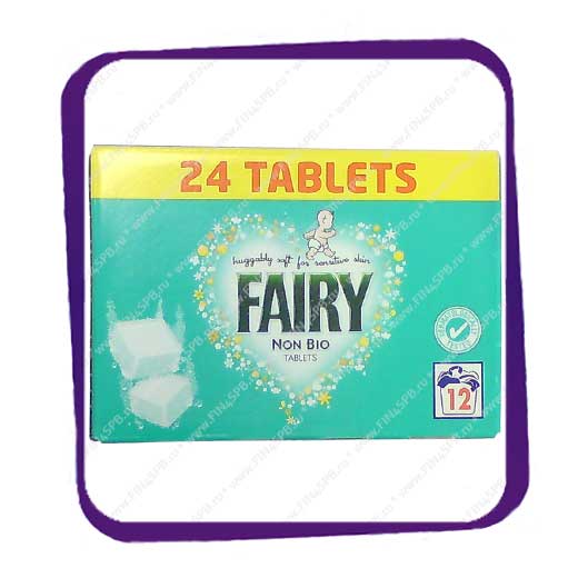 фото: Fairy Non Bio Tablets - 24 tabs