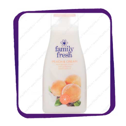 фото: Family Fresh - Peach and Cream (Гель для душа)