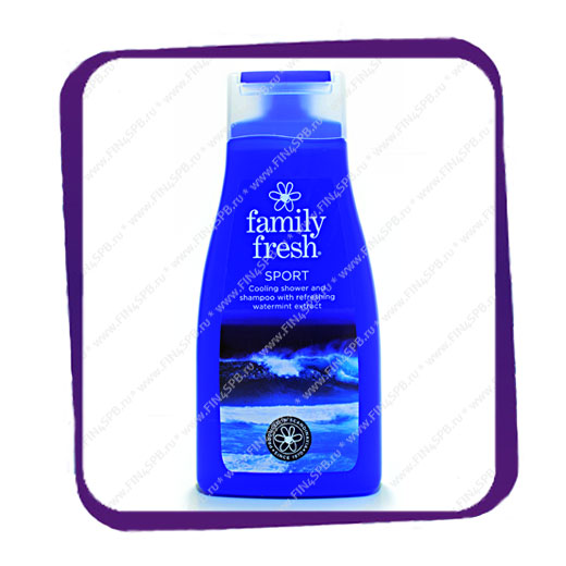 фото: Family Fresh - Sport - 2 in 1 - (Гель для душа и шампунь) - 500ml
