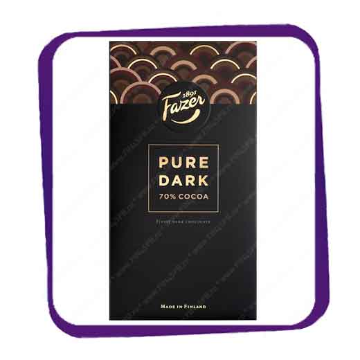 фото: Fazer - Pure Dark - 70% cocoa - 95gr.