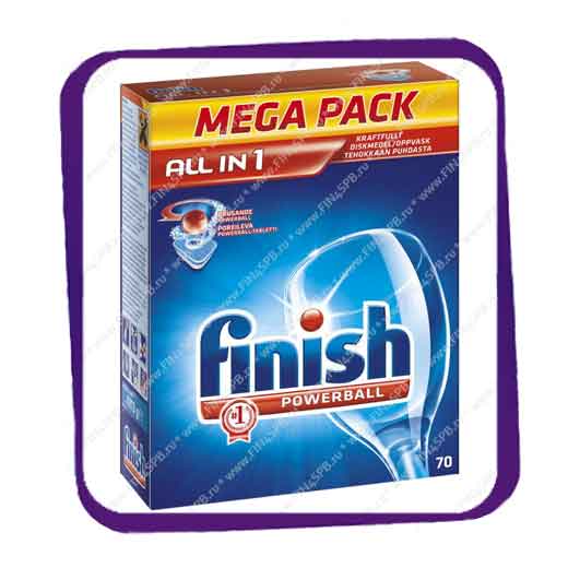 фото: Finish All In 1 - 70 tabs - таблетки для ПММ