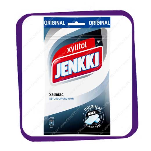 фото: Jenkki - Original - Salmiac (Еэнки Ориджинал) 100g.