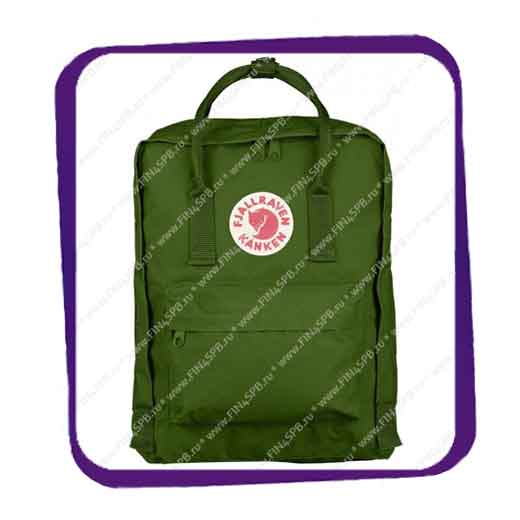 фото: Kanken Fjallraven (Канкен Фьялравен) 16L оригинальный светло-зелёный Leaf Green рюкзак