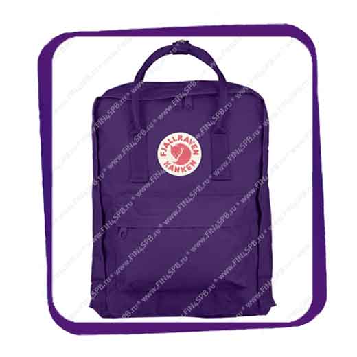 фото: Kanken Fjallraven (Канкен Фьялравен) 16L оригинальный фиолетовый Purple рюкзак
